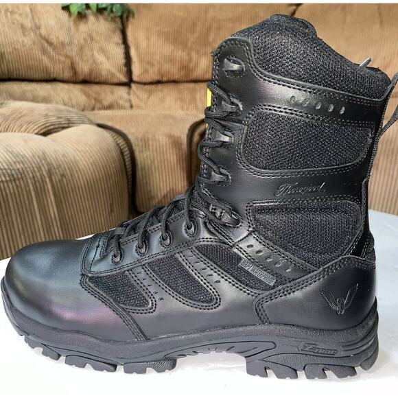 THOROGOOD 804-6191 Men’s DEUCE 8" WATERPROOF SIDE ZIP SAFETY TOE BOOTS 12M NIB - Picture 2 of 11